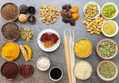 Essential ingredients of a Persian Pantry